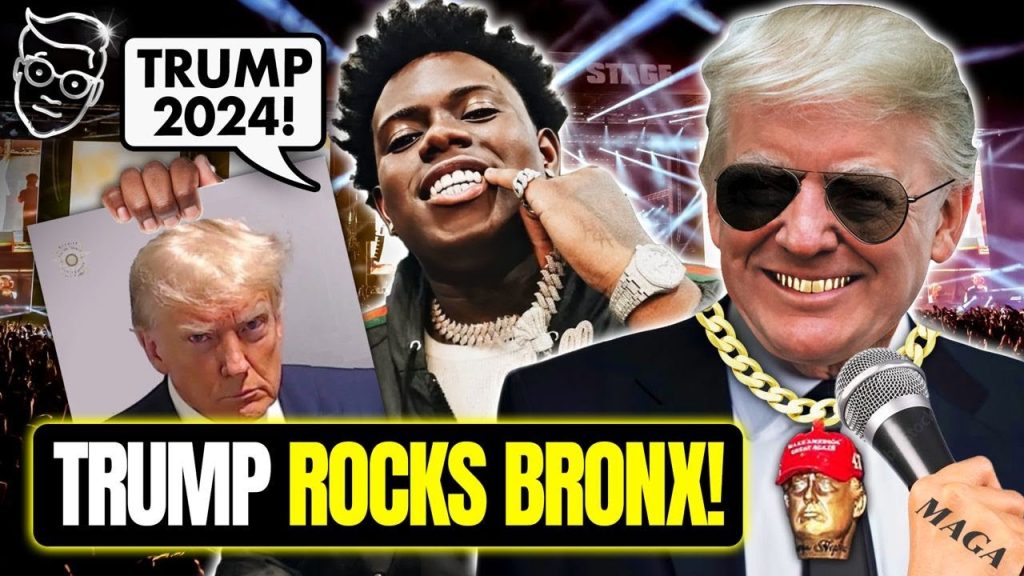 Trump ROCKS the Bronx, Brings Famous Rappers Onstage At Rally, Asks For A GRILL | Crowd ROARS