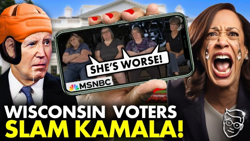 MSNBC PANICS! Tries To CUT FEED as Swing-State Women DESTROY Kamala On-Air | ‘She is Just An IDIOT’