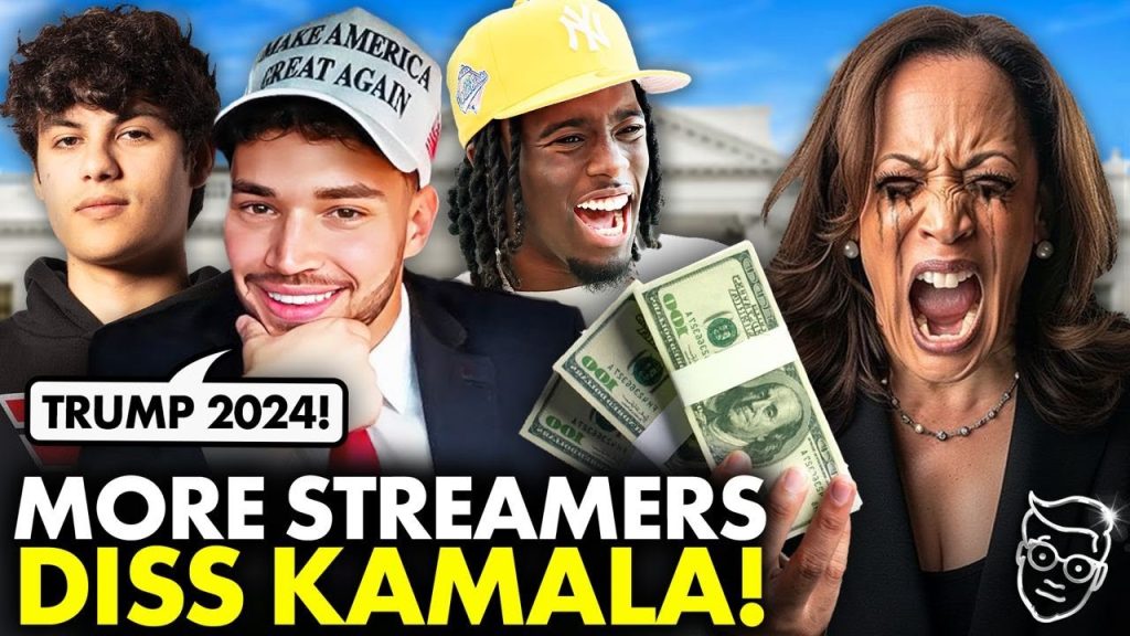 Biggest Streamers On Earth REJECT Kamala After She BEGS To Come On Stream | Kai Cenat & FaZe DESTROY