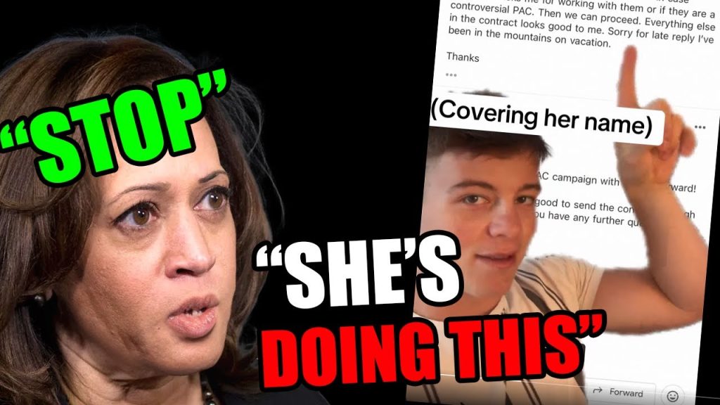 This random little kid just EXPOSED Kamala Harris’ secret network of PAID SHILLS