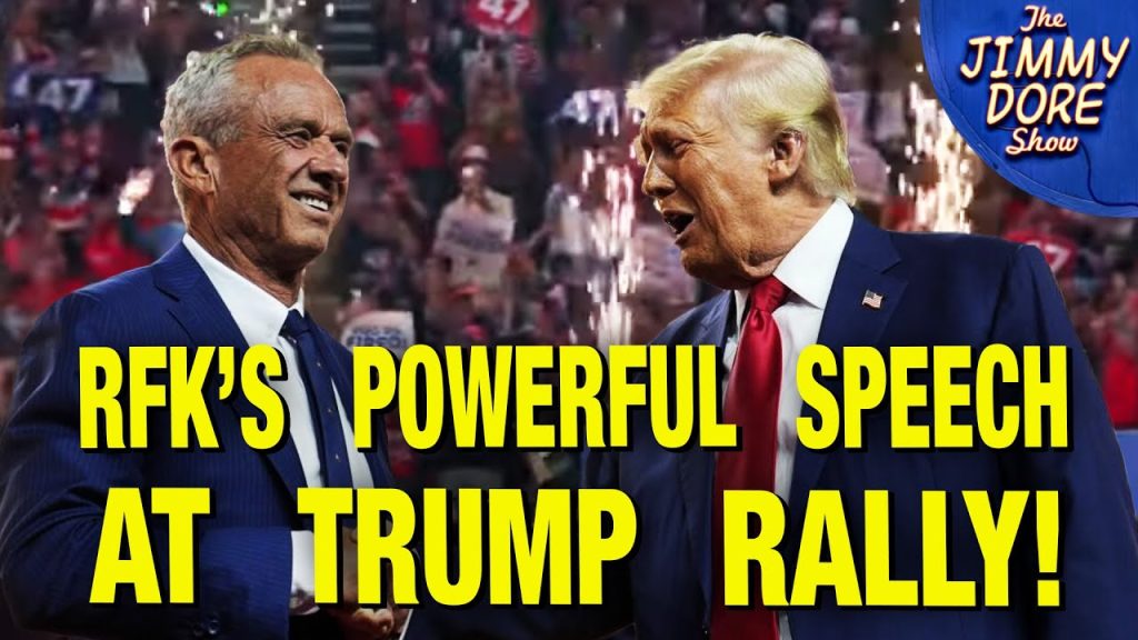 Crowd Goes Nuts For RFK Jr. At Trump Rally!!