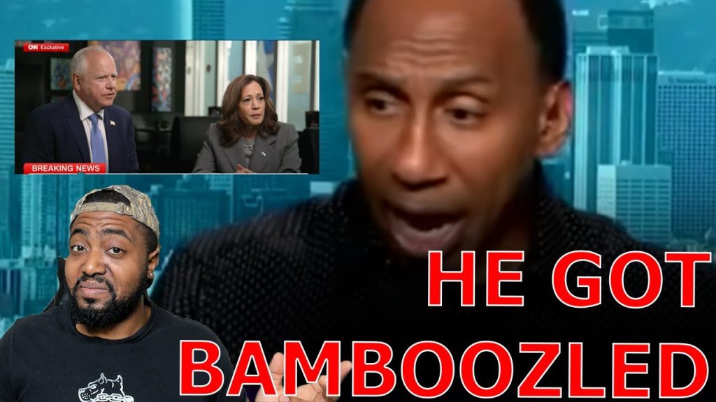 Stephen A Smith GOES OFF On Kamala BEING TOO WEAK TO BEAT Trump After DISASTROUS CNN Interview!